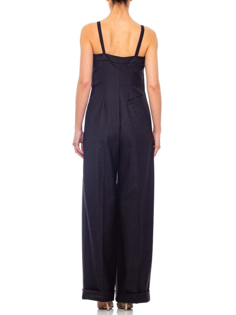 1990'S Vinienne Westwood Gold Label Wool Flannel Jumpsuit image 9