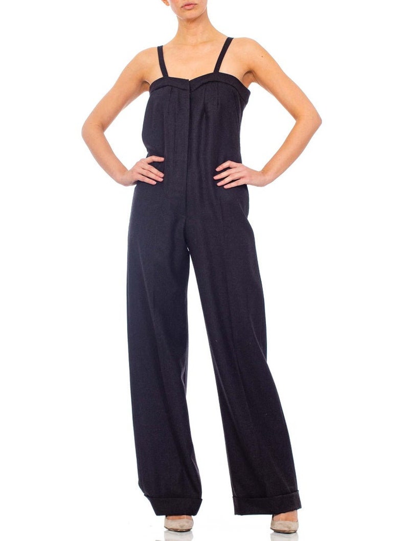 1990'S Vinienne Westwood Gold Label Wool Flannel Jumpsuit image 7