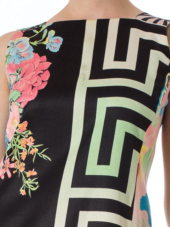 versace pastel dress VERSACE Cut Out Gown