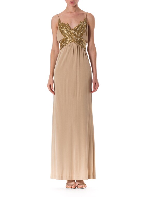1970S Silk Gown