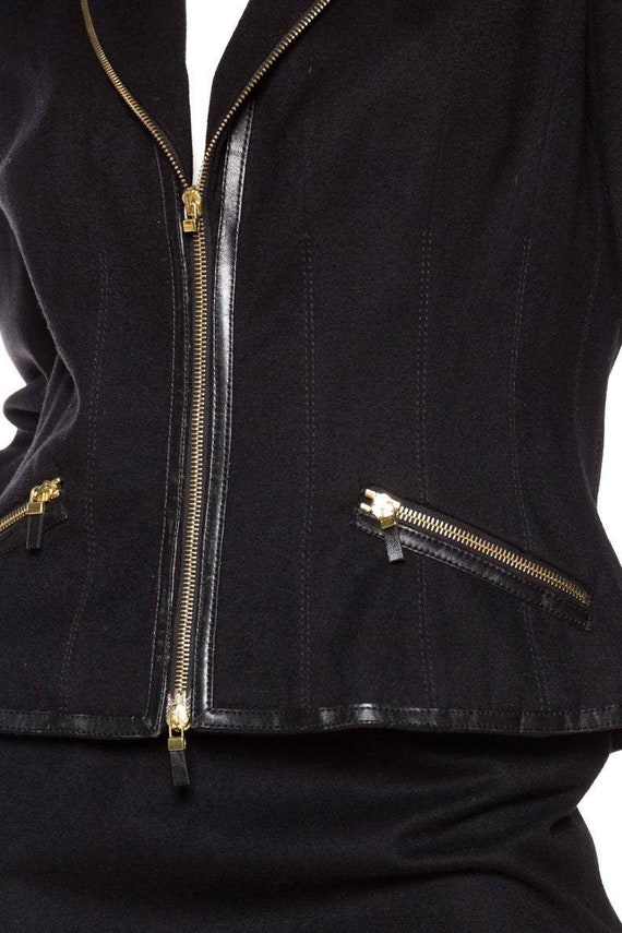 2000S ALEXANDER MCQUEEN Zipper Suit Gem