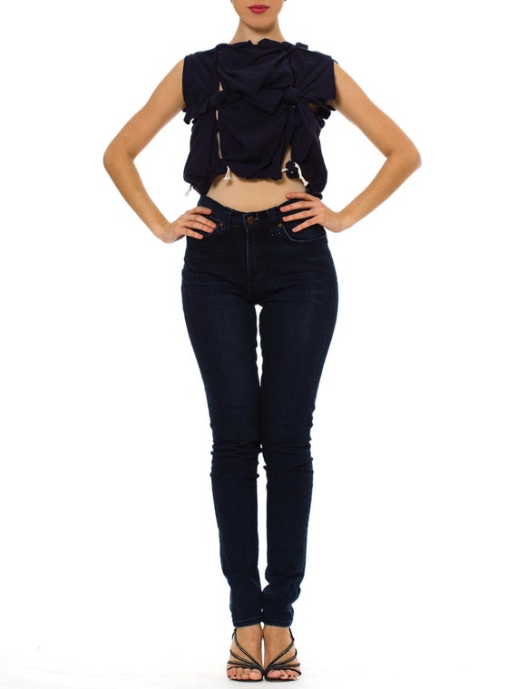 comme des garcons crop top