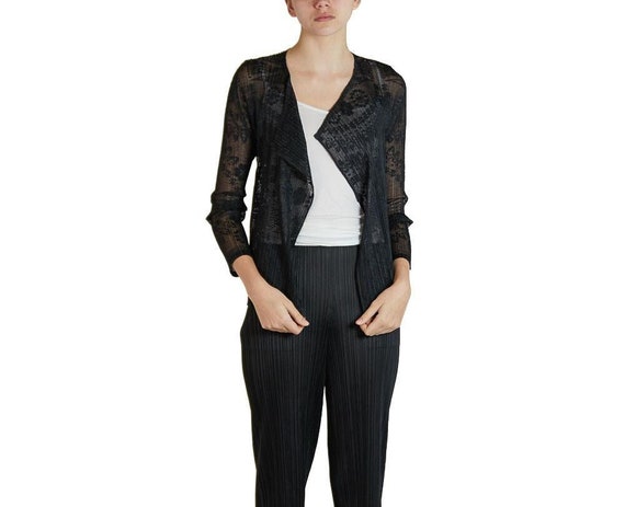 Pleats Please cardigan - Gem
