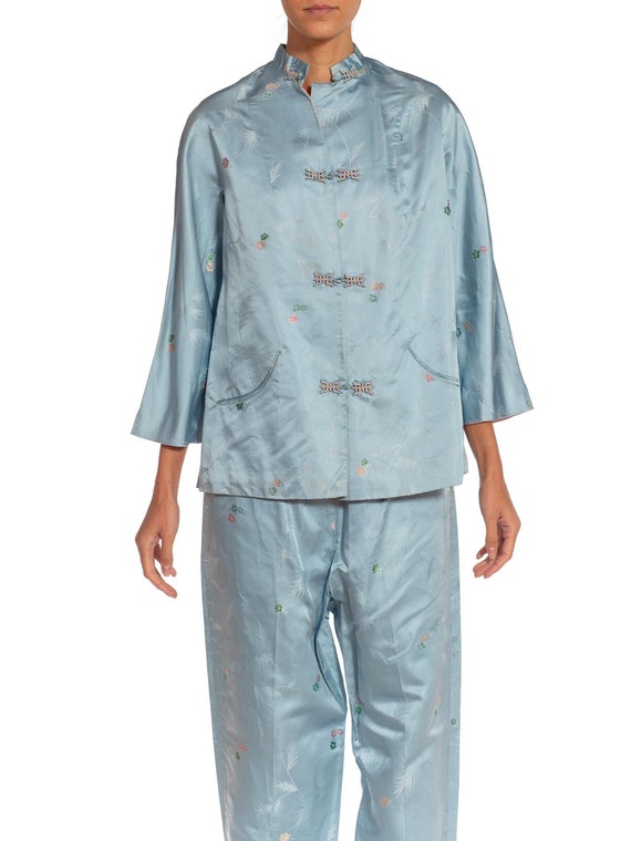 Saks silk pajamas hotsell