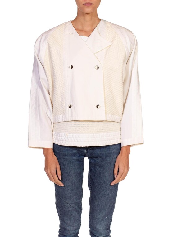 【GIANNI VERSACE】1980s Tailored Jacket Gianni Versace 1980s Men's Sage Green Wool Tapered Suit