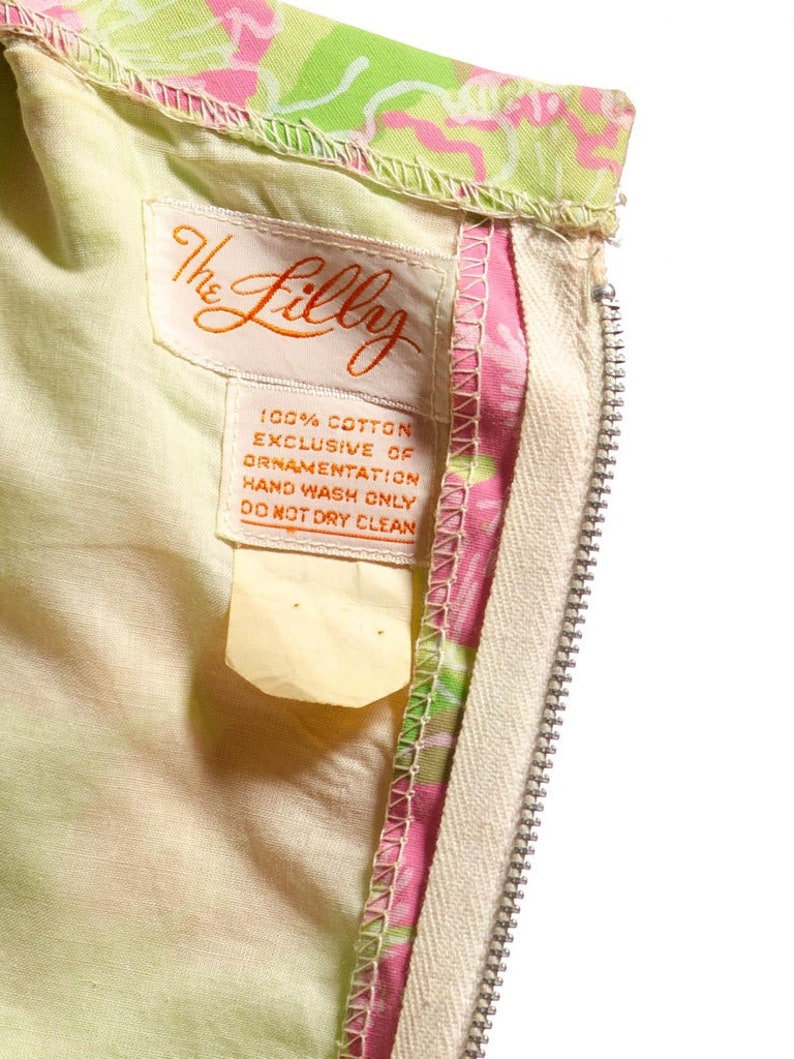 Skirt Designer By Lilly Pulitzer In Green & Pink, Size: 0 main image 0