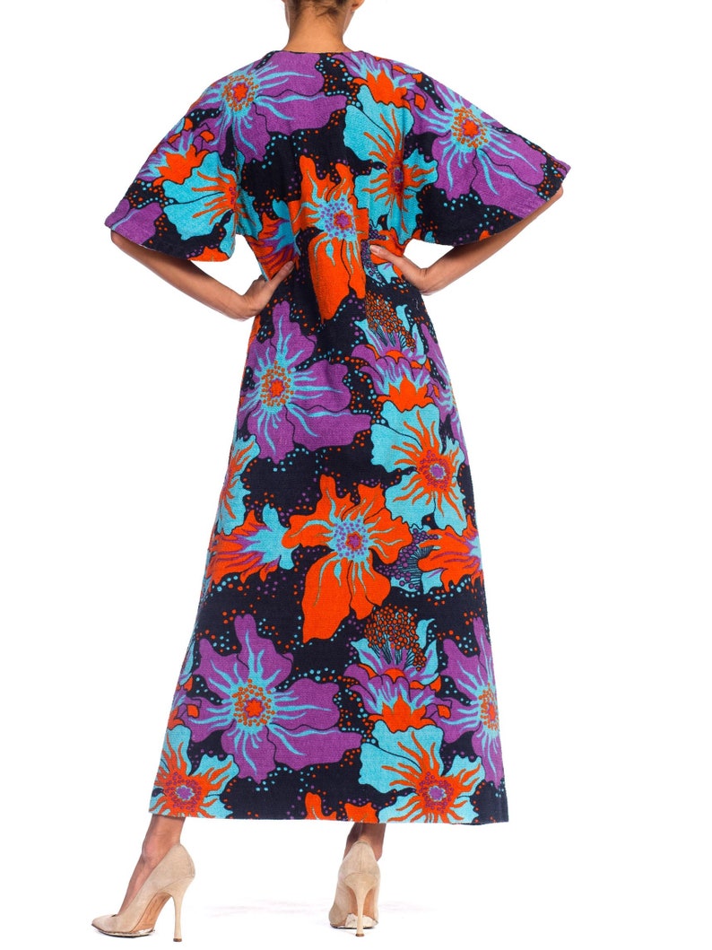 terry cloth maxi dress