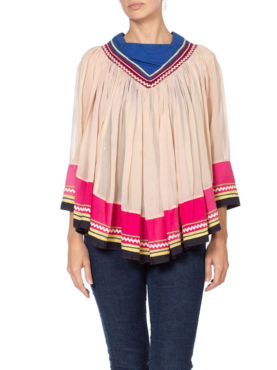 1940S Seminole Indian Native American Ric-Rac Boho