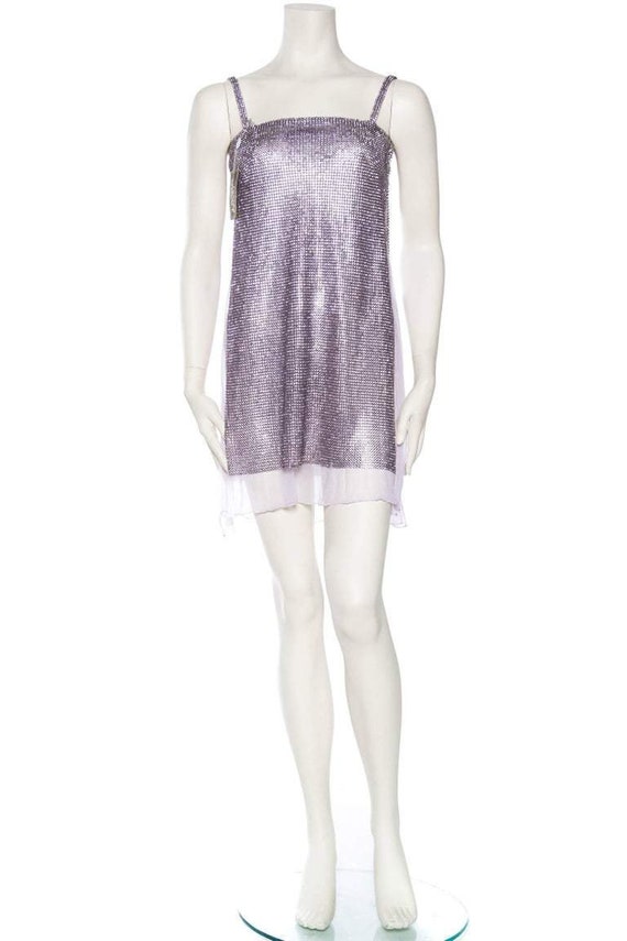 1990S GIANNI VERSACE Crystal, Silk Crystal Metal M