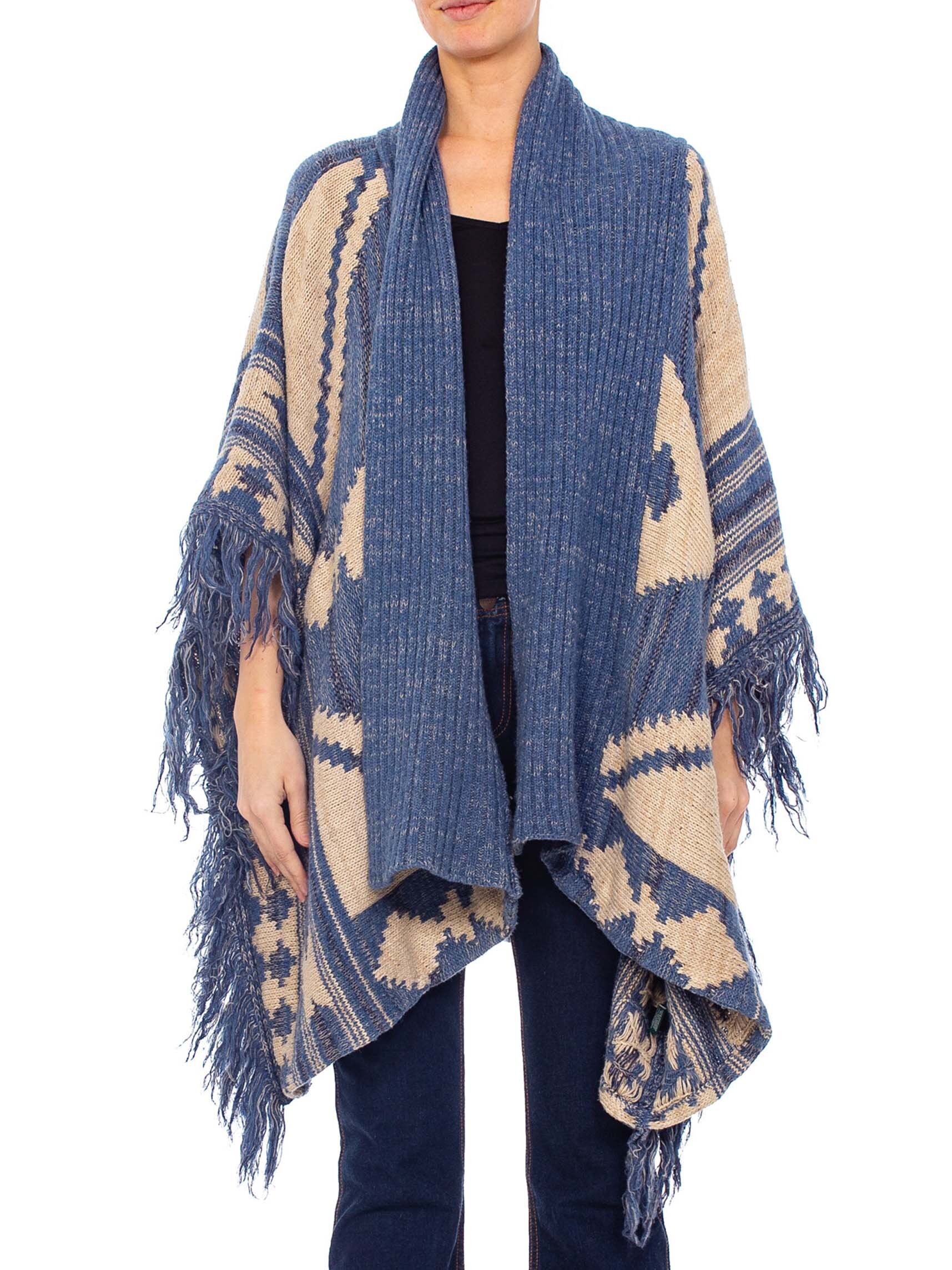 Ralph Lauren Poncho - Etsy