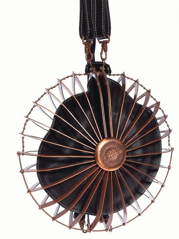 JEan Paul Gaultier 1990s mini leather handbag