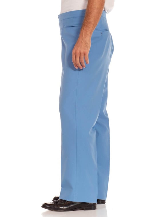 1970S Blue Polyester Pants - image 2