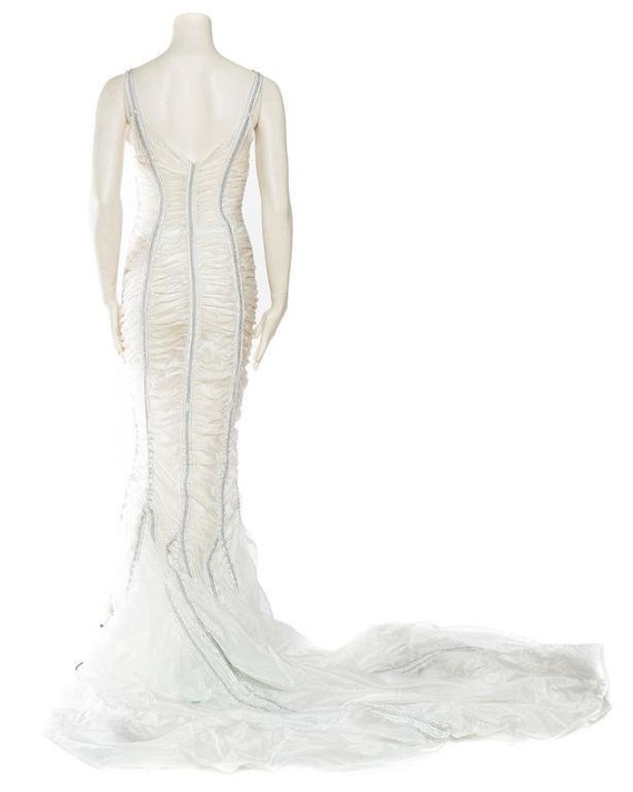 1980S NORMA KAMALI Nylon OMO Sheer Parachute Gown… - image 5