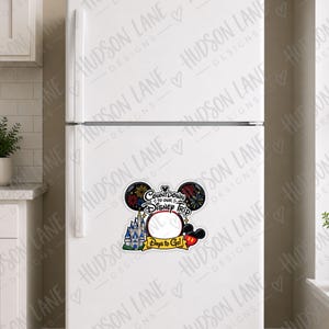 Disney Trip Countdown Magnet, Reusable Vacation Countdown, Disney Inspired Fridge Magnet, Dry Erase Countdown to Disney World