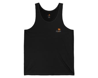 Guam Tree Silhouette Tank Top