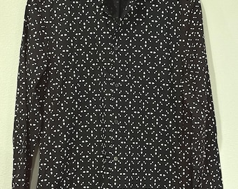 Express Slim Mix Dressshirt Herr Small Smart Casual 100% Bomull