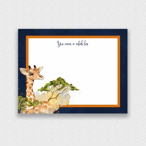 Flat notecard, perfect hostess gift, elders or CO&#39;s gift, thank you