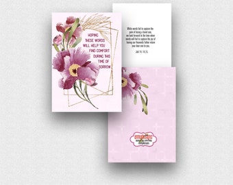 JW Sympathy card, Thinking of you