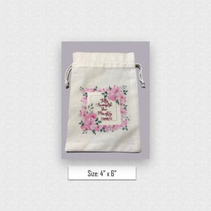 Cotton gift bag, Fully Accomplish your Ministry