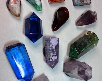 Crystal like resin fridge magnets, separate 7.00 each or combined total 30.00