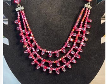 Swarovski Red Crystal 19-Inch Necklace