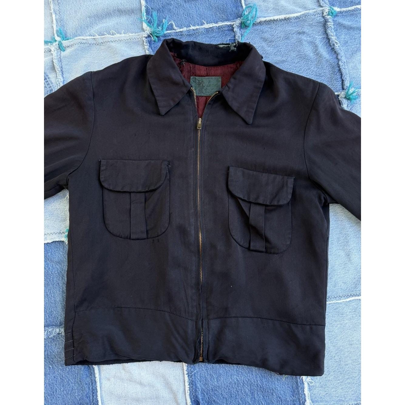 1950s Ricky Gabardine Jacket - Etsy