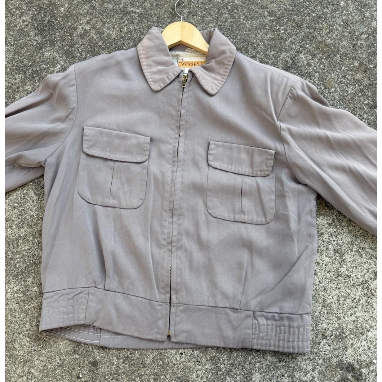 1950s Mens Gabardine Jacket - Etsy