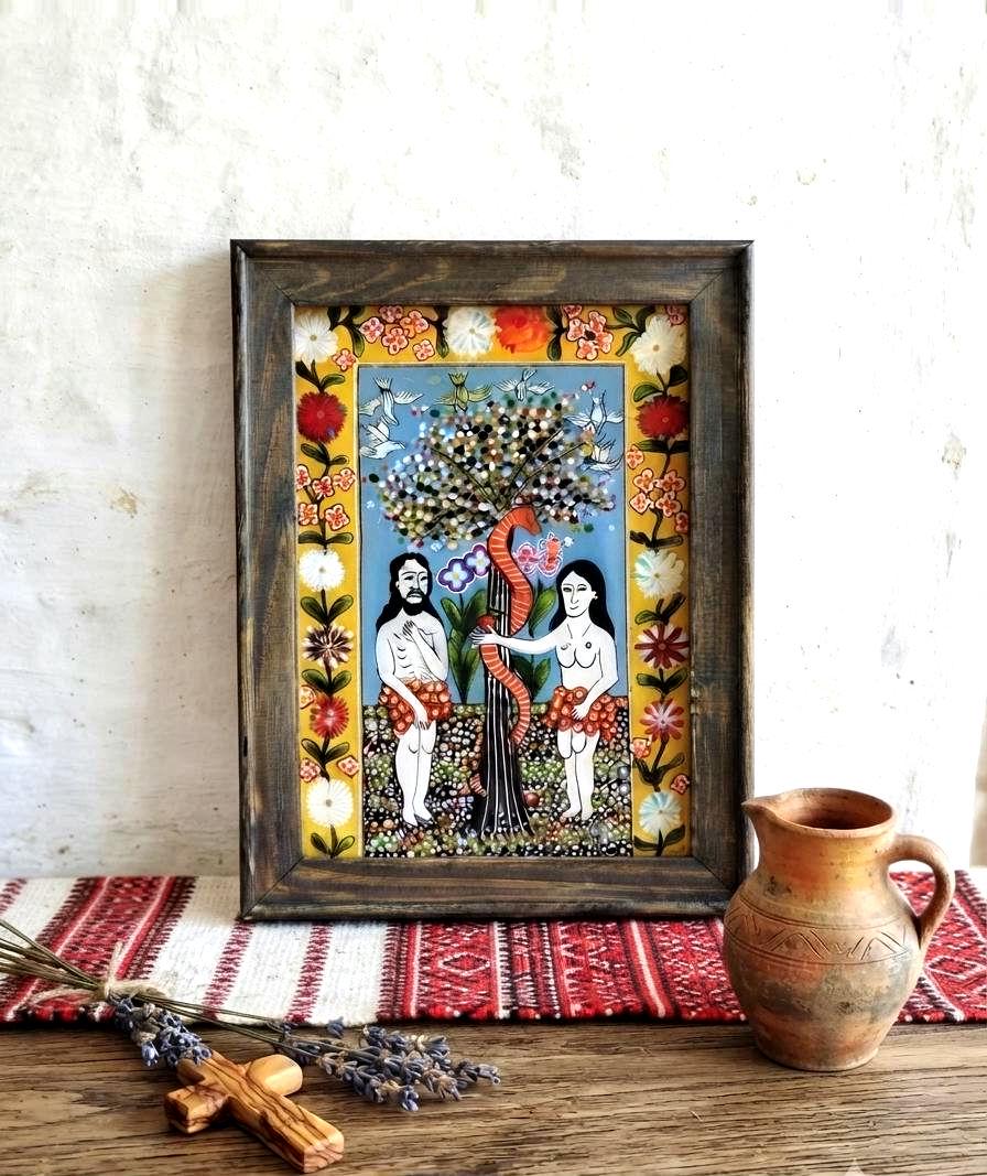 Romanian Icon Glass - Etsy