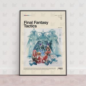 Final Fantasy Tactics Advance Poster - Etsy
