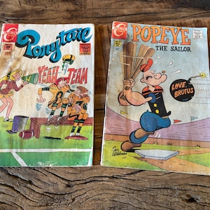 Popeye Comic Books - Etsy