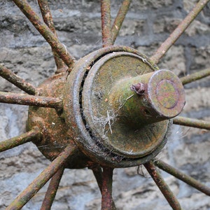 Spokes & Hub. A Photographic Print
