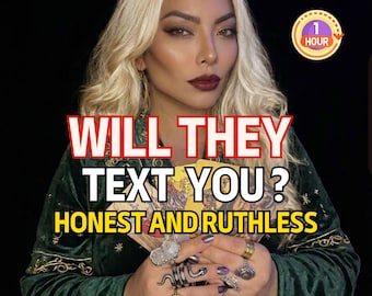 Will They Contact Me Tarot Reading | Love Timeframe Psychic | Reconciliation Guidance PDF