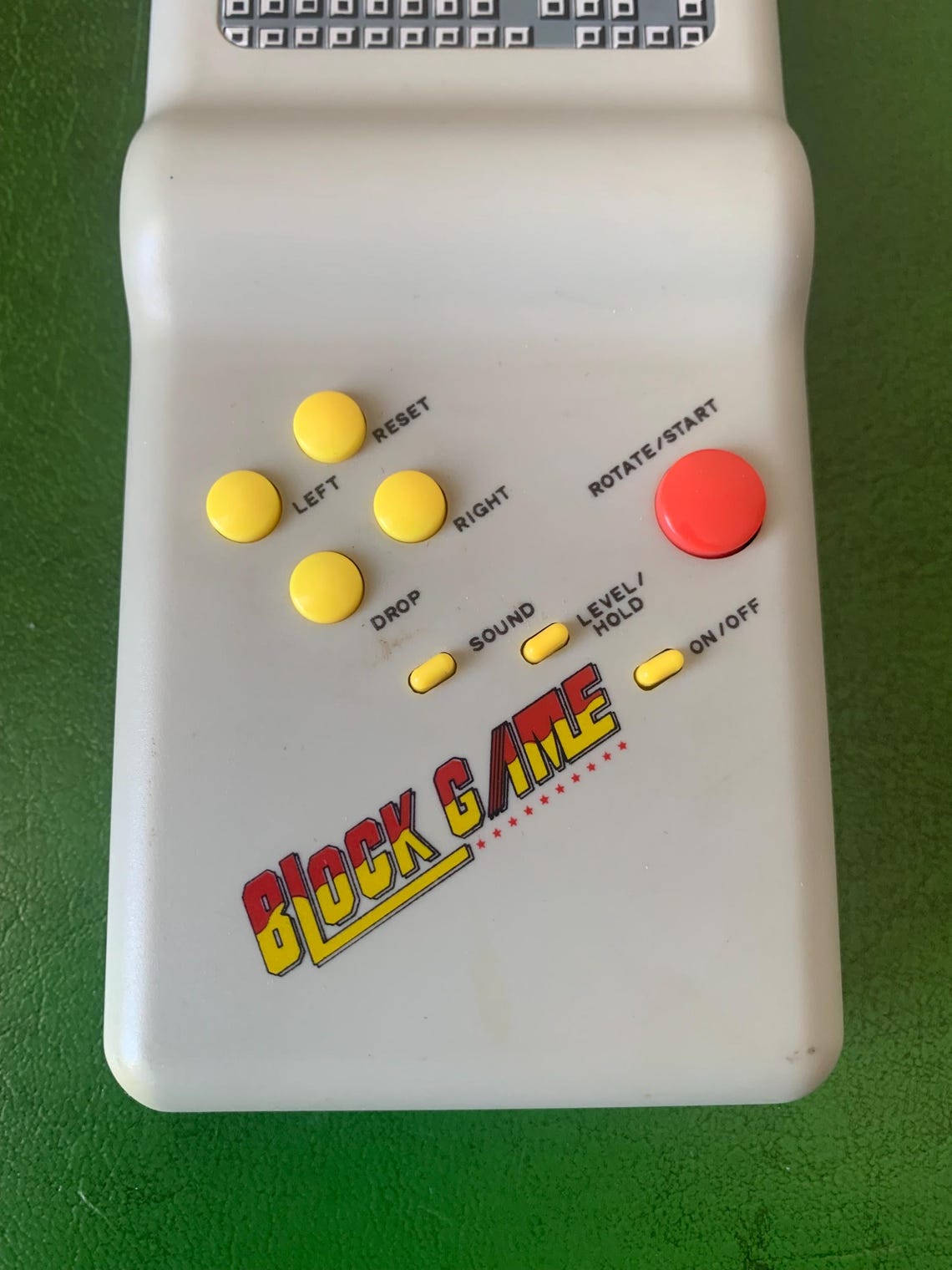Original 90er Block Game Handheld Konsole Vintage Brick Game Retro Sammler TOP, foto 2 di 5