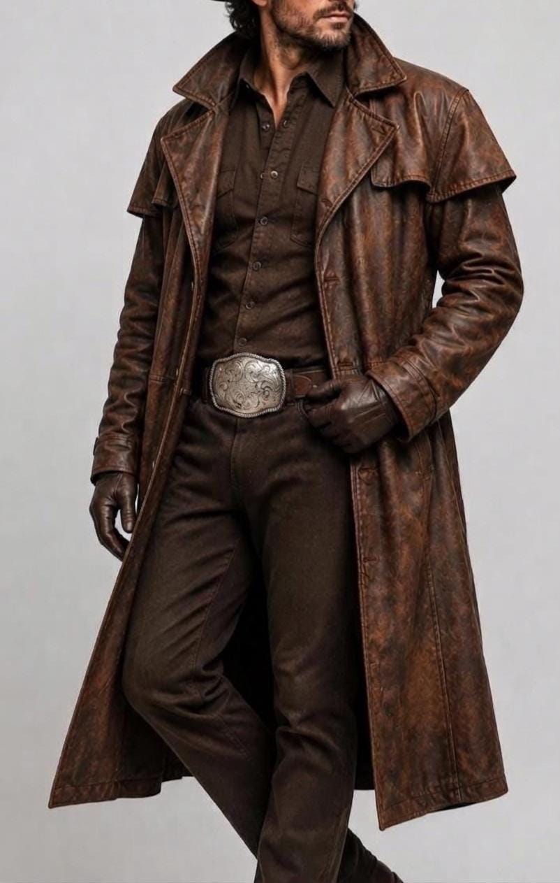 ドイツ軍　本革レザー　ロングコート Ww2 german leather trench coat - Etsy 日本