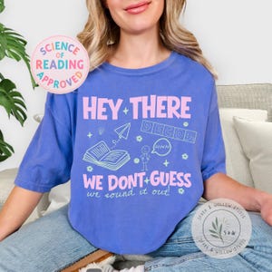 Phonics Teacher Shirt, Decoding Teacher Tee, Reading Teacher Shirt, Structured Literacy Shirt, Literacy Specialist Gift