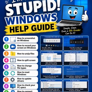 Hilfe! Ich bin dumm! Windows-Hilfe – 10 der nützlichsten Dinge, die Sie lernen können