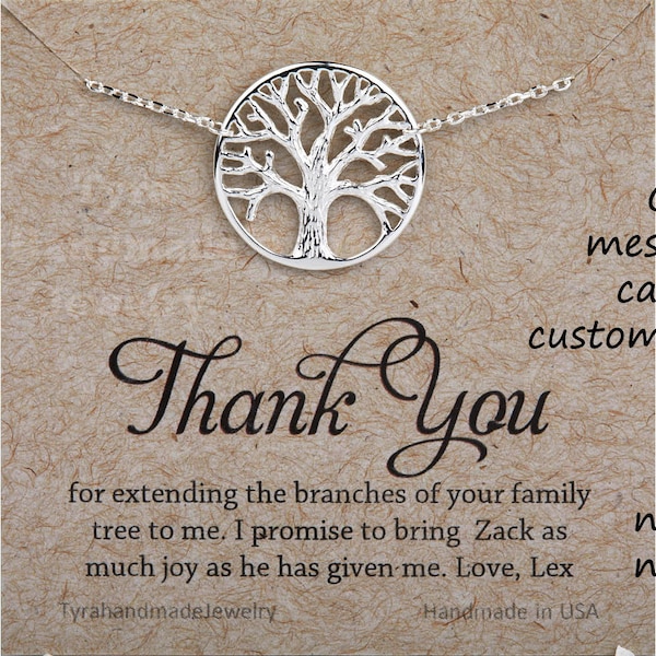 Collana albero della vita,regalo per la festa della mamma,regalo per la madre,madre dello sposo, regalo suocera, regalo dalla sposa alla mamma, albero della vita