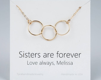 Sterling Silver Double circle bracelet,Eternity love circle,karma circle,Sisterhood gift,Best Friend gift,Wedding jewelry,Bridesmaid gifts