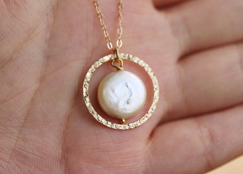 /" /"Karma Circle/" círculo collar coin moneda cadena