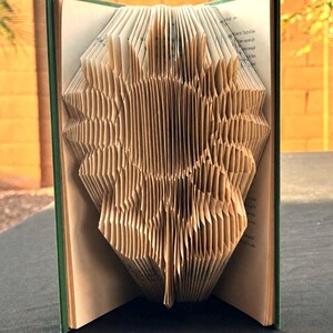 Sunflower Book Folding Pattern | MMF | Printable Digital Download | Beginners Guide Included