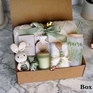 Mothers Day Gift Box, New Mom Gift, Congrats Mama Gift Set, Pregnancy Gift Box, Self Care Gift for Mom, Live Succulent Gift