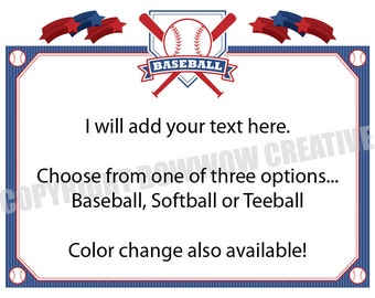 baseball certificate etsy