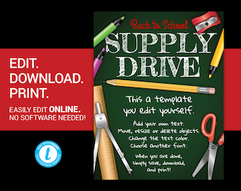 Back To School Brochure Template