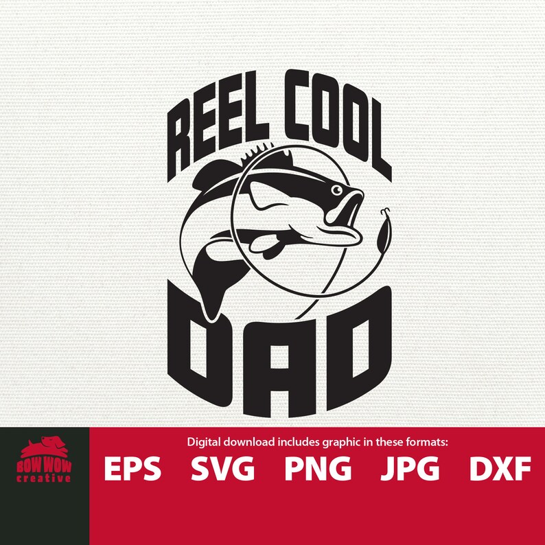 Download Reel Cool Dad Fishing svg saut poisson svg pĂȘche svg poisson | Etsy