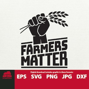 Farmers Matter SVG farm svg thank a farmer svg farm clipart support farmers svg farm shirt design svg farmer svg farmer cutting file svg