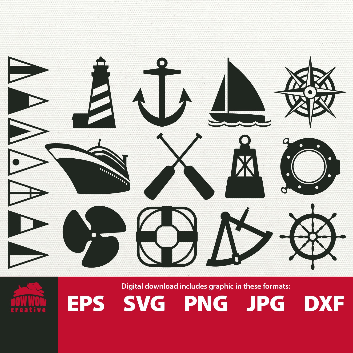 Download Nautical clip art svg bundle anchor sailboat nautical svg ...