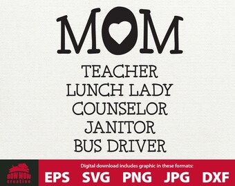 Homeschool Mom SVG Funny Mom svg stay at home Mom tshirt homeschool quote svg mom cutting file mom funny homeschool quote quarantine svg