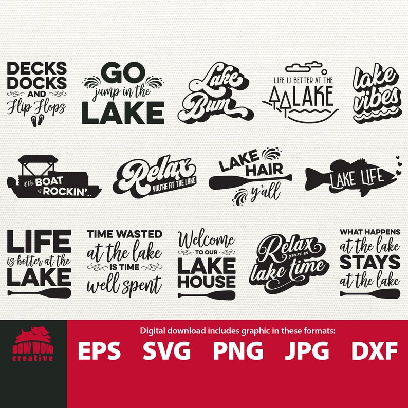 Free Free Lake Life Svg 338 SVG PNG EPS DXF File