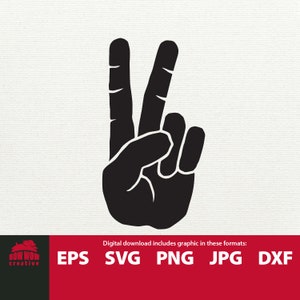 Peace Hand Sign svg peace hippy svg peace symbol svg peace sign svg file peace victory hand sign svg victory hand gesture svg dxf png eps
