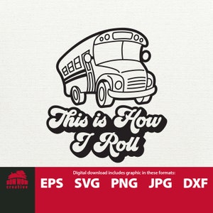 これが私のやり方です 面白いバス運転手 svg カッティング ファイル スクールバス svg バス運転手 Tシャツ デザイン バス運転手への贈り物 svg バス運転手への感謝